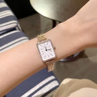 ĐỒNG HỒ NỮ CAO CẤP D WELLINGTON LUMINE DÂY THÉP MẶT CN VIỀN HỘT FULLBOX TEM