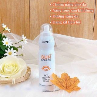 Xịt chống nắng V7