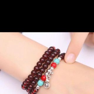 Vòng chuỗi đeo tay nam nữ mẫu mới 3 tầng chỉ 15k nha