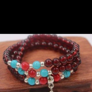 Vòng chuỗi đeo tay nam nữ mẫu mới 3 tầng chỉ 15k nha