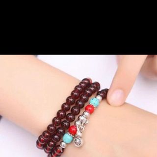 Vòng chuỗi đeo tay nam nữ mẫu mới 3 tầng chỉ 15k nha