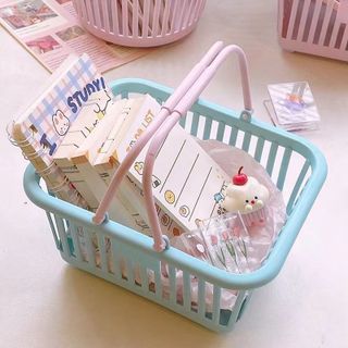 Giỏ Xách Đựng Đồ 2 Quai Mini Decor Giỏ Trang Trí Đựng Vật Dụng Cute A1661