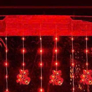 DÂY ĐÈN CHỮ PHÚC 12 CHỮ CÓ NỐI DÂY DÀI 5M