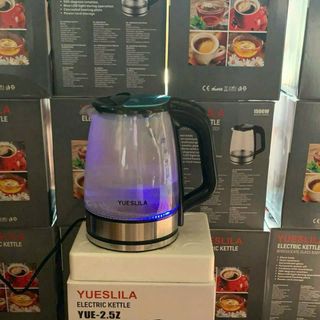 ẤM SIÊU TỐC THUỶ TINH 2,5L YUESLILA YUE-2,5Z