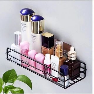 Kệ Nhà Tắm Dán Tường Bằng Kim Loại, Kệ Gia Vị Nhà Bếp Đựng Đồ Trang Trí Decor Phòng Khách A2751