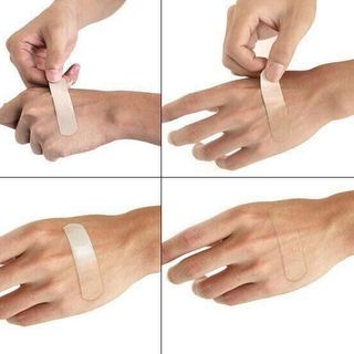 Hộp 100 Băng Gâu Y Tế Miếng Dán Cá Nhân Dán Vết Thương Ngoài Da A2144