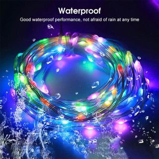 DÂY ĐÈN LED ĐỔI MÀU RGB NGỌC TRAI 66 BÓNG 10M