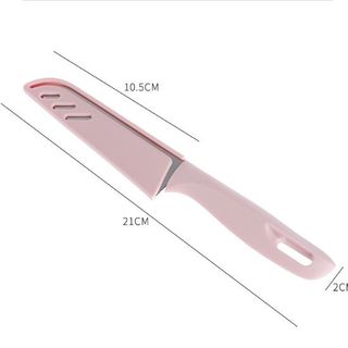 Dao Gọt Trái Cây Có Nắp Đậy An Toàn Sắc Bén Chất Liệu inox Tiện Lợi Mang Theo Du Lịch Dã Ngoại A2314