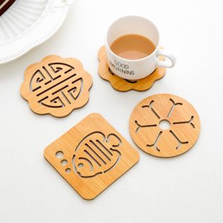 Miếng Lót Ly Lót Nồi Bằng Gỗ Chống Thấm Nước Cao Cấp A2752