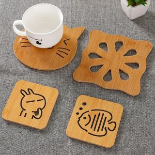 Miếng Lót Ly Lót Nồi Bằng Gỗ Chống Thấm Nước Cao Cấp A2752