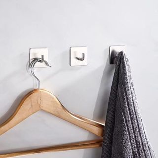 Cái Móc Treo Inox 304 Dán Tường Siêu Dính Chịu Lực Treo Đồ A2131