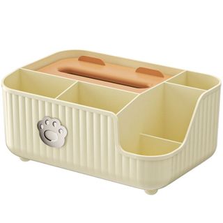 Hộp Đựng Khăn Giấy 6 Ngăn Đa Năng, Kệ Đựng Mỹ Phẩm Vật Dụng Trang Điểm Chị Em A2061