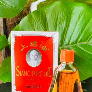(Lố 12 Chai) Dầu Gió Thái Lan Siang Pure Oil Formula I 3cc Hàng Thái Xịn