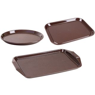 Khay Mâm Nhựa Vuông Caro Việt Nhật, Khay Phục Vụ Quán Ăn, Phụ Vụ Cafe, Nhà Hàng, Nước Giải Khát (5645) A2162