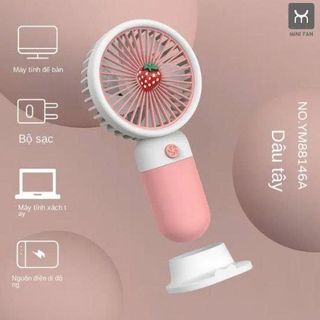 QUẠT TÍCH ĐIỆN MINI HÌNH TRÁI CÂY