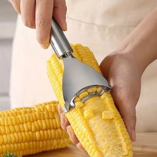 Dụng cụ bóc hạt ngô bằng thép không gỉ, dụng cụ bào ngô tách hạt ngô dụng cụ nhà bếp A2224