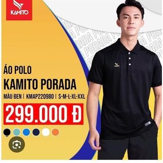 Áo polo KAMITO PORADA cao cấp co giãn 4 chiều