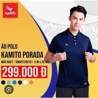 Áo polo KAMITO PORADA cao cấp co giãn 4 chiều
