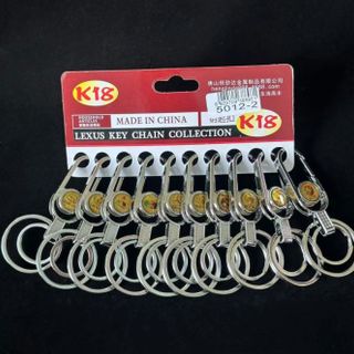 Móc Treo Chùm Chìa Khóa Họa Tiết LOGO Xe hơi A2132