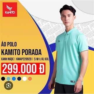 Áo polo KAMITO PORADA cao cấp co giãn 4 chiều
