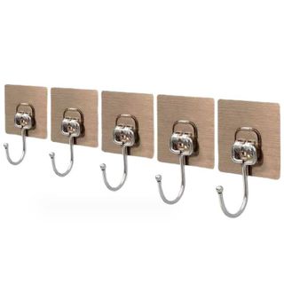 Móc Dán Tường Chịu Lực Nhà Tắm Nhà bếp Móc Thép siêu dính chắc chắn A2413