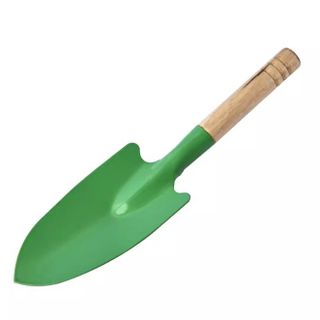 Dụng cụ làm vườn gia đình: xẻng, nhổ cỏ, xới đất, dụng cụ trồng cây trong chậu, xẻng nhỏ cán gỗ, xẻng đào cát cho trẻ em A2721