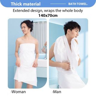 Khăn Tắm Nén Du Lịch 140 x 70CM Chất Liệu Cotton Tiện Lợi Nhỏ Gọn A2514