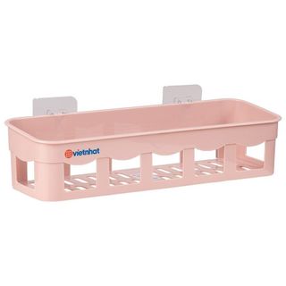 Khay Đựng Đồ Nhà Tắm Dán Tường Việt Nhật Size Đại, Kệ Nhà Tắm Phòng Bếp Dán Tường Kệ Đựng Mỹ Phẩm Gia Vị (5701) A2821