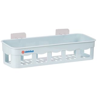 Khay Đựng Đồ Nhà Tắm Dán Tường Việt Nhật Size Đại, Kệ Nhà Tắm Phòng Bếp Dán Tường Kệ Đựng Mỹ Phẩm Gia Vị (5701) A2821