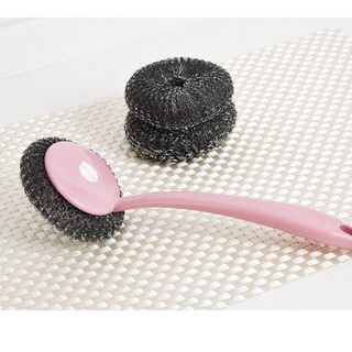 Cọ Xoong Nồi Miếng Rửa Chén Dĩa Có Tay Cầm A2231