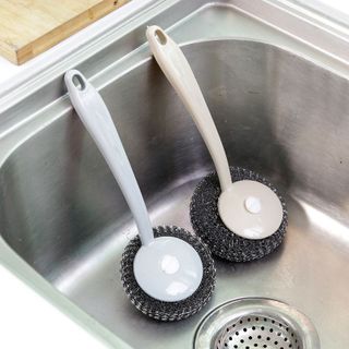 Cọ Xoong Nồi Miếng Rửa Chén Dĩa Có Tay Cầm A2231