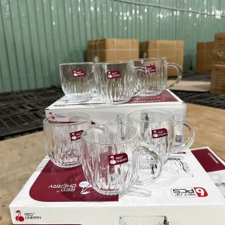 BỘ 6 LY THỦY TINH 230ML CHERRY ZB21A