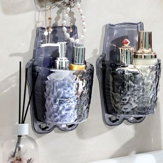 Kệ Nhà Tắm Dán Tường Hình Con Cú, Giỏ Treo Sữa Tắm Dầu Gội Bàn Chải Kem Đánh Răng Mỹ Phẩm Xinh Xắn A3132