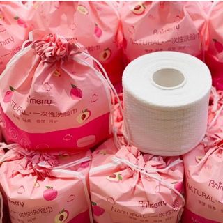 Khăn Lau Mặt Khô Animerry Dùng 1 Lần Tẩy Trang Siêu Mịn A3242