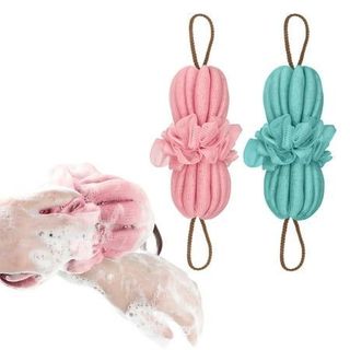 Bông Tắm Lưới Chà Lưng 2 Đầu Tạo bọt mã mới A3823