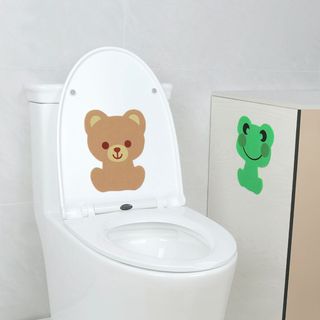 Miếng Dán Khử Mùi Bồn Cầu+ Toilet, MIếng Dán Than Tre Hoạt Tính Làm Thơm Bồn Cầu Lọc Không Khí A3641