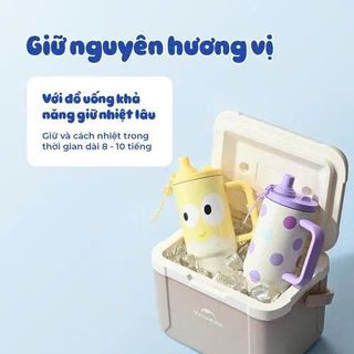BÌNH GIỮ NHIỆT ISUNI 900ML CÓ TAY CẦM