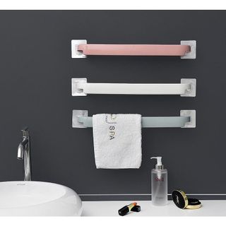 Thanh Dán Tường Treo Khăn Mặt Kệ Dán Tường Treo Quần Áo A3331