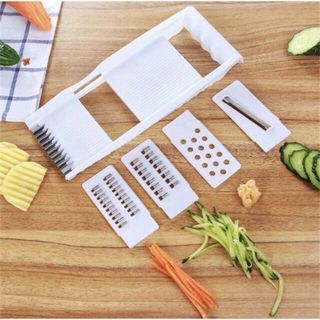 Bộ Nạo Gọt Rau Củ 5IN1 đa năng Cắt Hoa Quả Bào Sợi A3533