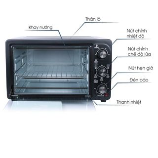 LÒ NƯỚNG ĐIỆN ĐA NĂNG 28L COMET CM 6518