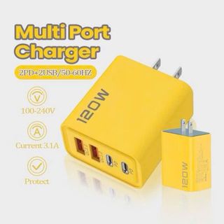 Bộ sạc nhanh PD 120W USB Type C