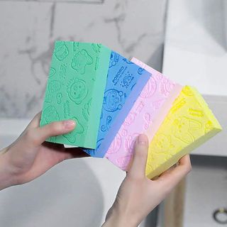 Mút Tắm Bọt Biển Kỳ Ghét Tẩy Tế Bào Chết Siêu Sạch A3811