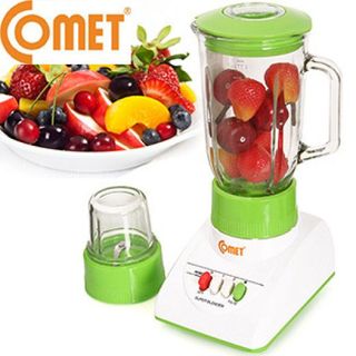 MÁY XAY SINH TỐ 2 CỐI THUỶ TINH COMET CM9986