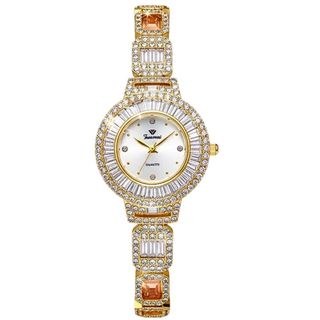 ĐỒNG HỒ NỮ CHÍNH HÃNG FUNMEI F2062 ĐÍNH ĐÁ SWAROSKI FULLBOX TEM HÃNG