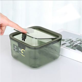 Hộp Đựng Rác Mini Để Bàn Nắp Bật Tiện Lợi A3562