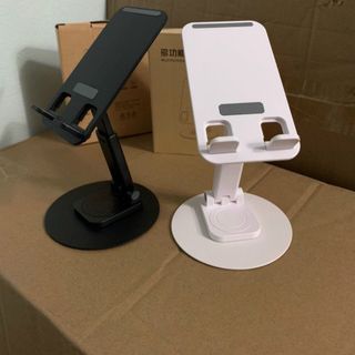 Giá Đỡ Điện Thoại Chân Tròn Xoay 360 Độ Để Bàn Nhựa A3521