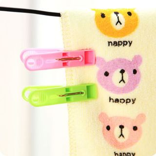 Combo 16 Kẹp quần áo bằng nhựa nhỏ chống gió dùng để kẹp khăn, quần áo, tất, đồ lót và chăn A4141
