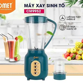MÁY XAY SINH TỐ 2 CỐI NHỰA COMET CM9952