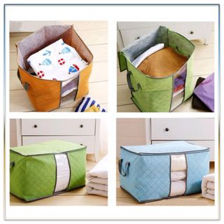 Túi Vải Đựng Quần Áo Chăn Màn Không Dệt Đa Năng Gấp Gọn A4112