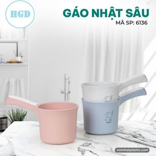 Gáo Nhựa Hokori Sâu Hình Chú Voi Con (6136) A3571